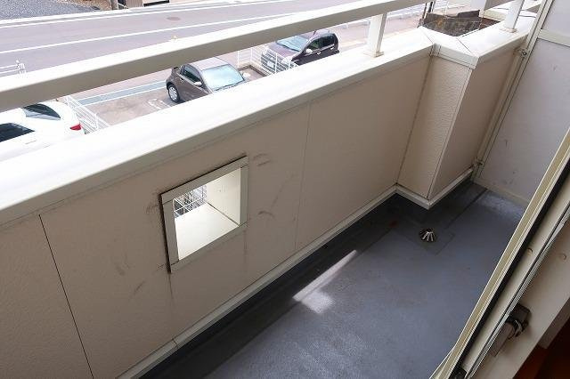 サンリットヒルのバルコニー