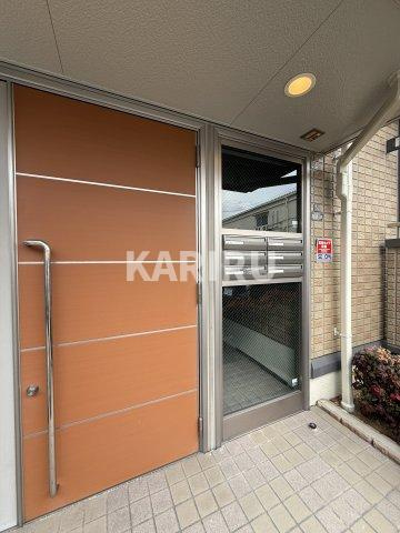 シェソワ鶴見緑地のエントランス