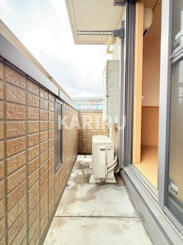 シェソワ鶴見緑地のバルコニー