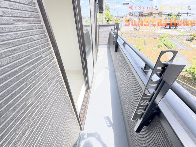 【サンスターホーム】青梅市今井1丁目　新築限定1邸のバルコニー