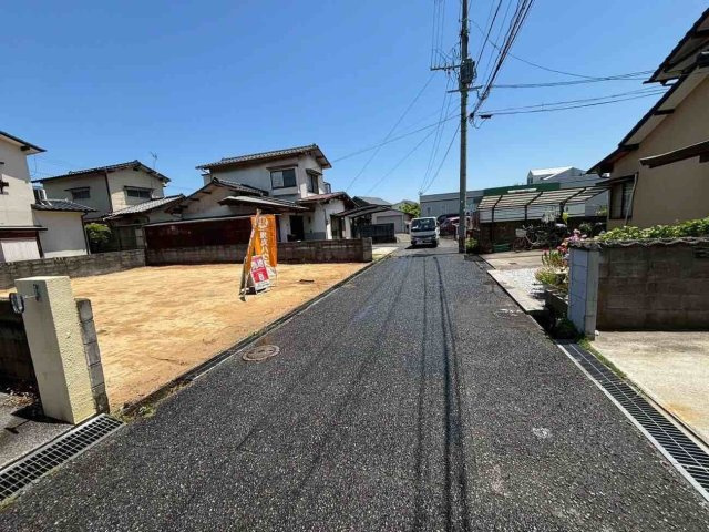 東貫三丁目（6期）の前面道路含む現地写真