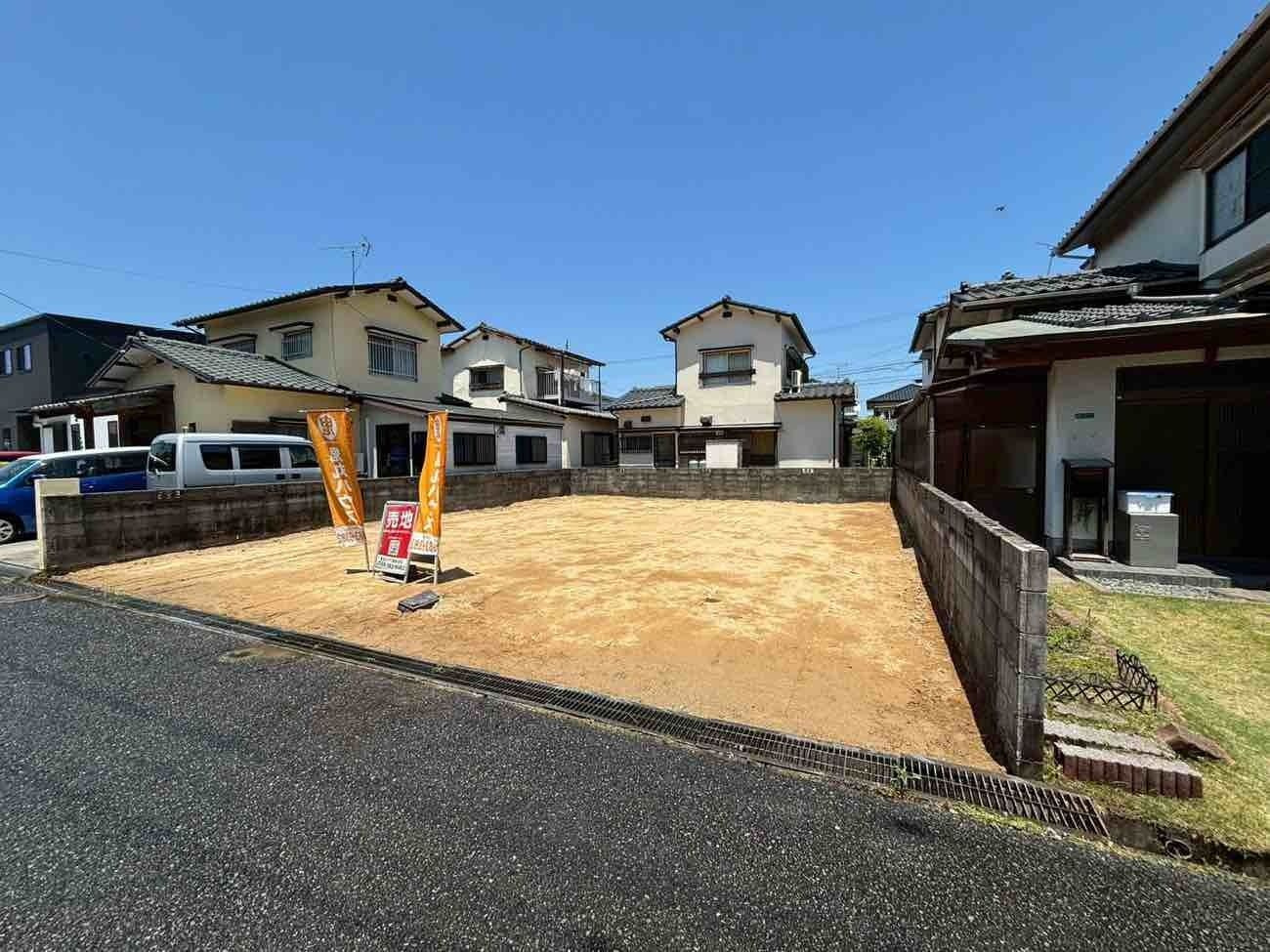 東貫三丁目（6期）の前面道路含む現地写真