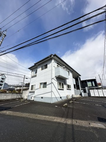 津山市勝部　アパートの外観