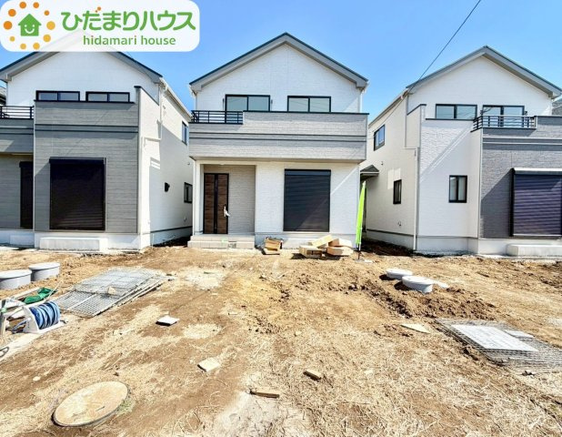 野田山崎2工区　新築戸建　2-O号棟の外観|2026年2月現地写真です(^^)/
