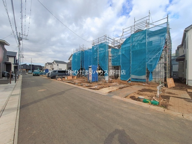 野田山崎2工区　新築戸建　2-O号棟の区画図|北西5ｍ公道