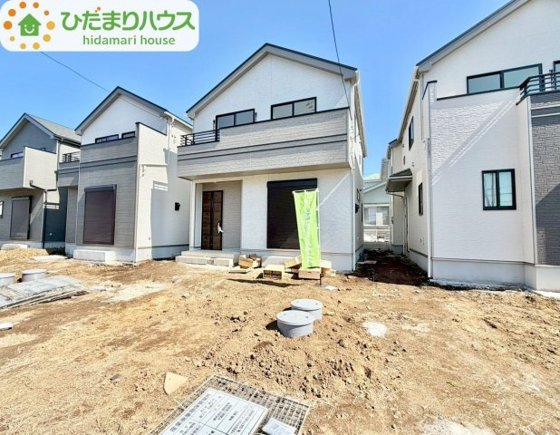 野田山崎2工区　新築戸建　2-O号棟の区画図|北西5ｍ公道