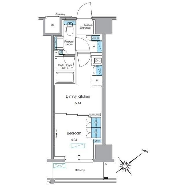 ルフォンプログレ赤塚の間取り|☆このお部屋は仲介手数料0円です☆