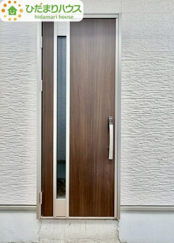 野田山崎2工区　新築戸建　2-P号棟の前面道路含む現地写真|北西5ｍ公道