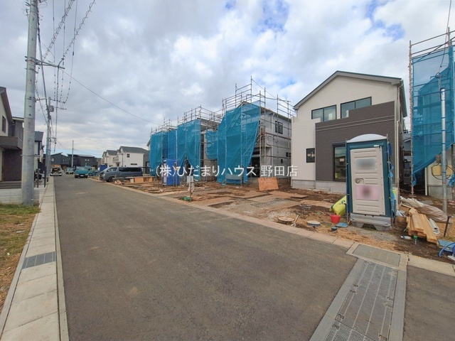 野田山崎2工区　新築戸建　2-P号棟の区画図|北西5ｍ公道