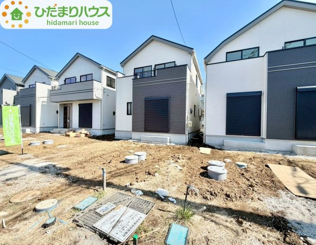 野田山崎2工区　新築戸建　2-P号棟の区画図|北西5ｍ公道