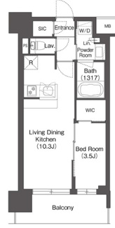 【間取り】 | コンフォリア新大阪宮原Q