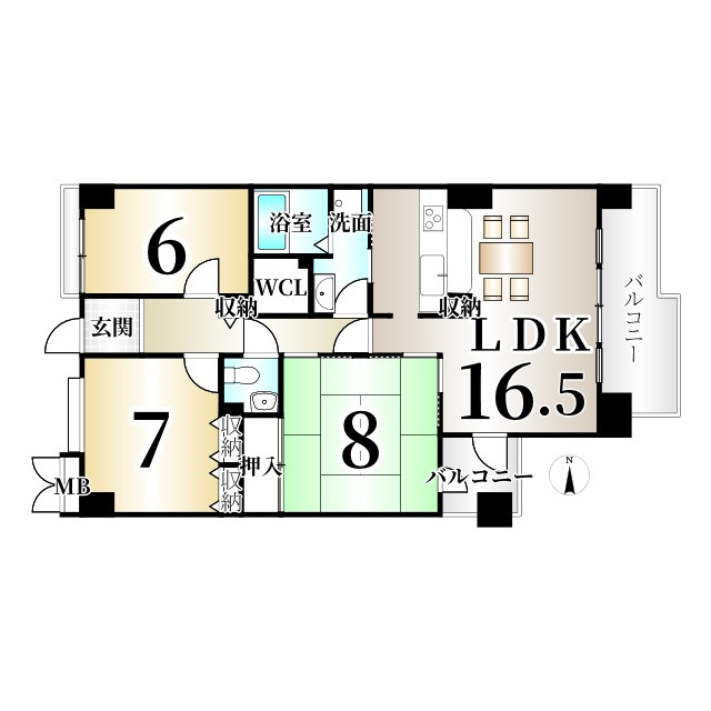 サンシティ桂坂ロイヤル参番館