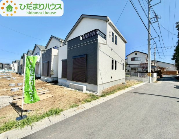 野田山崎2工区　新築戸建　2-Q号棟の前面道路含む現地写真|2026年2月現地写真です(^^)/
