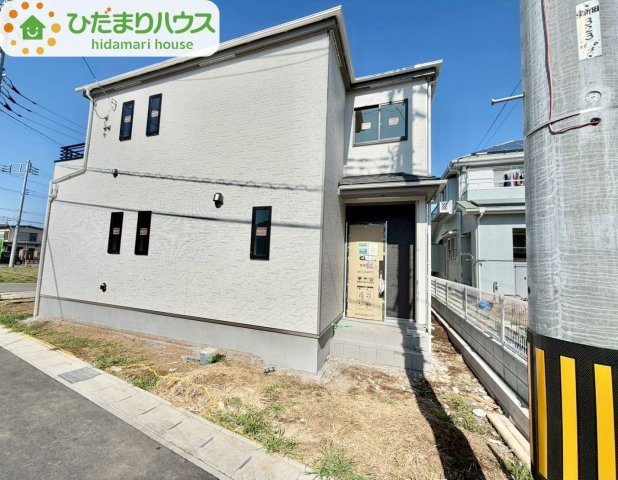 野田山崎2工区　新築戸建　2-Q号棟の外観|北西5ｍ公道・南東3.6公道