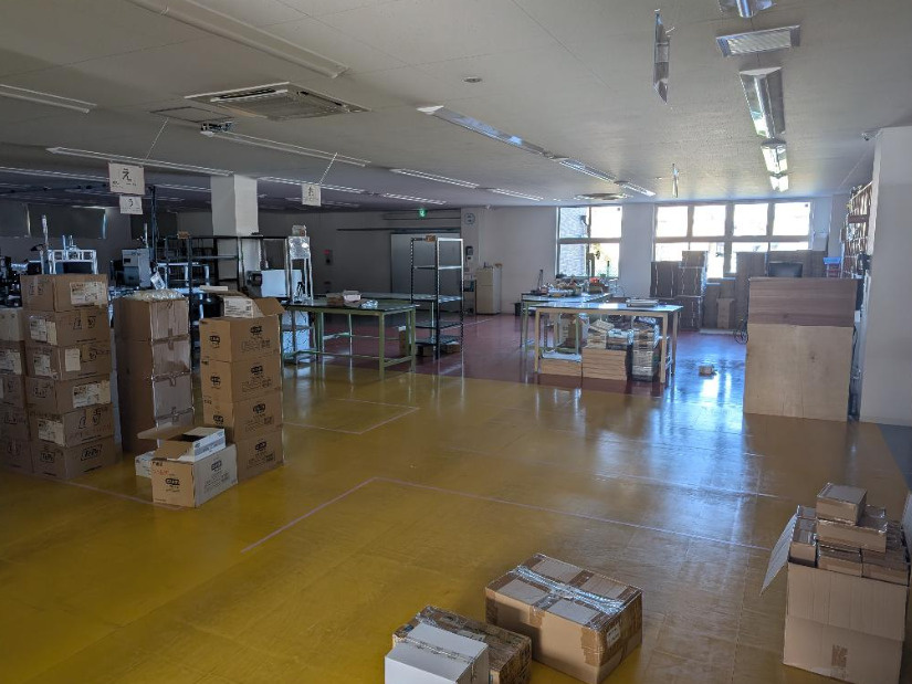 大阪狭山市　借地権付き事務所の内装