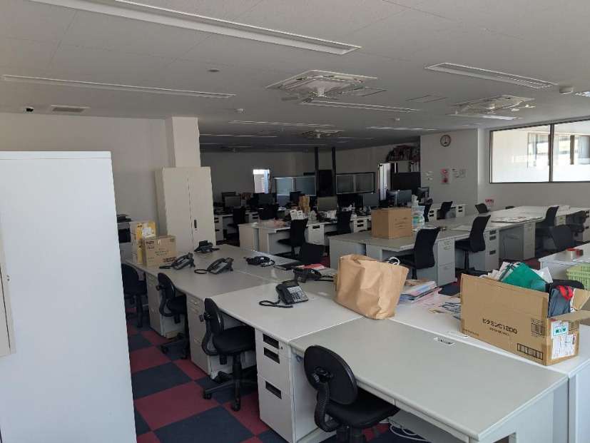 大阪狭山市　借地権付き事務所の内装
