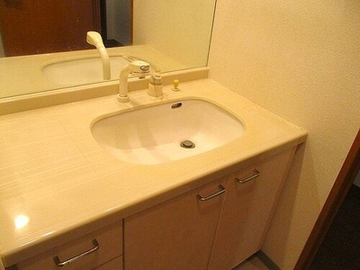 【洗面所】 | サーパスシティ新屋敷一番館 | 洗面化粧台