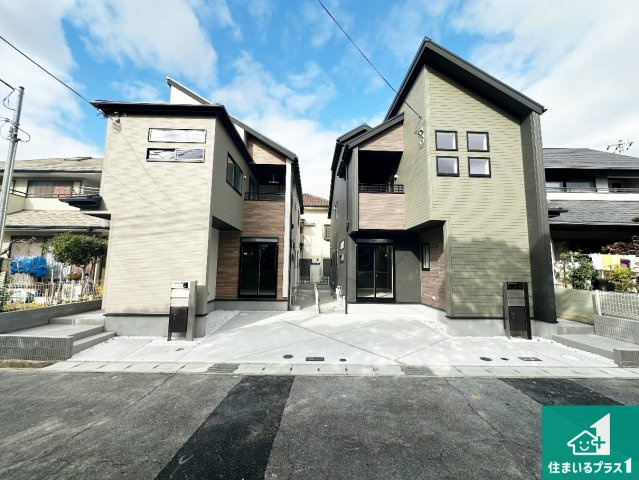 神戸市西区竹の台　第2期　新築一戸建ての外観|お客様に長く安心して住んでいだだける事にこだわった家づくり！住んでからのアフターサービスにもしっかりと取り組んでいます！