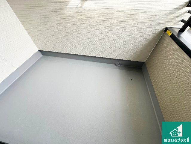 神戸市西区竹の台　第2期　新築一戸建てのバルコニー|ワイドバルコニーは洗濯物を干すスペースが広いのでご家族が多くても安心！