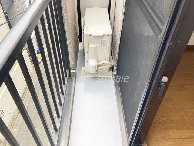 フローラルハイツのバルコニー|バルコニースペース。