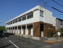 レオパレスジュネス灯明寺の外観|外観です