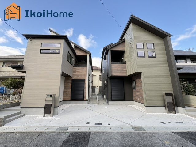 神戸市西区竹の台1丁目２期1号棟　新築戸建の前面道路含む現地写真|【ホームページに現地動画掲載中】●年中無休：当日予約可●竹の台小までは徒歩8分西神中までは徒歩17分