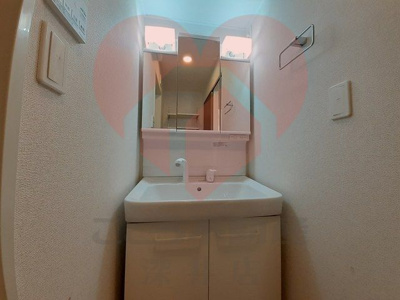 【洗面所】 | ルワンジュ草尾Ⅲ