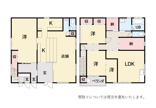 【間取り】 | 高知市潮見台１丁目