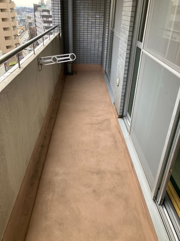 タカギビル8のバルコニー