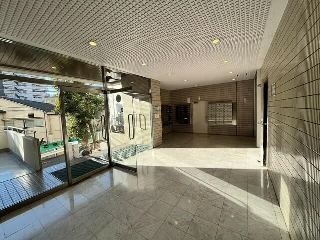 パレドール文京メトロプラザⅠのエントランス