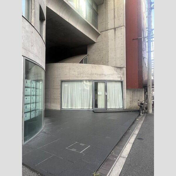 大阪市北区南扇町の店舗一部の外観パース