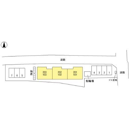 セレーノ ビオラの区画図