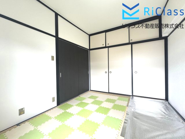 天保山第5コーポ1号棟の和室|和室があると落ち着いた雰囲気になりますね