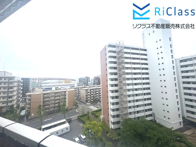 天保山第5コーポ1号棟の展望|眺望良好です