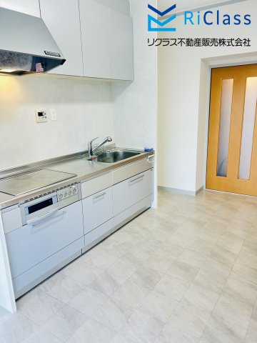 天保山第5コーポ1号棟のキッチン|使いやすいキッチンです