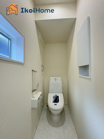 神戸市西区竹の台1丁目２期2号棟　新築戸建のトイレ|【ホームページに現地動画掲載中】●年中無休：当日予約可●トイレが2か所あるので夜中もや朝も楽ちん。