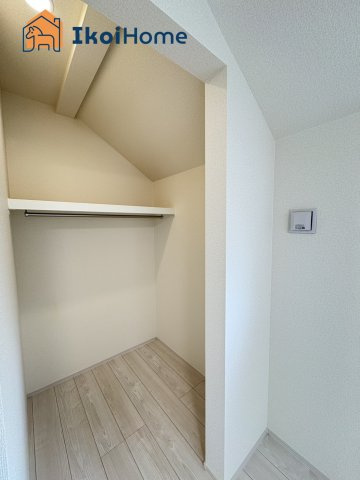 神戸市西区竹の台1丁目２期2号棟　新築戸建の収納|【ホームページに現地動画掲載中】●年中無休：当日予約可●WIC完備でお洋服など沢山収納できます！