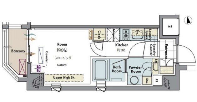 マスターズコート木場公園ブランの間取り