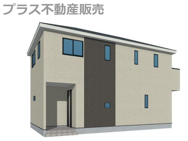 【外観】 | 福岡市南区鶴田4丁目第10　1号棟（全1棟）【仲介手数料無料・0円】 | 建築中の物件は、お近くのモデルハウスも一緒にご覧頂けます。