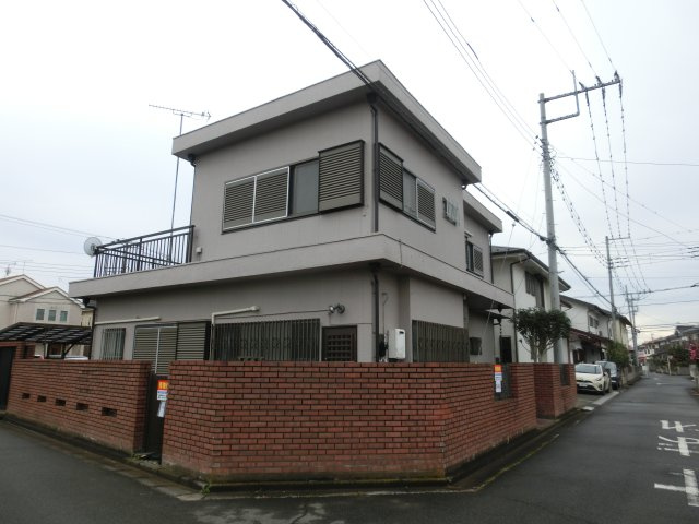 川越市上戸新町　5LDKS　角地　中古戸建の外観