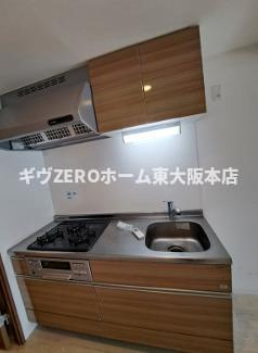 リ・フォルーチェ大阪城のキッチン