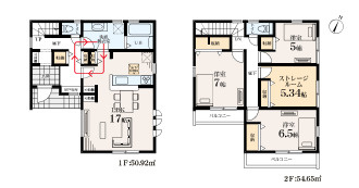 藤沢市下土棚　新築戸建　全5棟1号棟