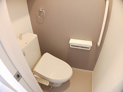 【トイレ】 | リバーテラスⅡ | 落ち着いた色調のトイレです