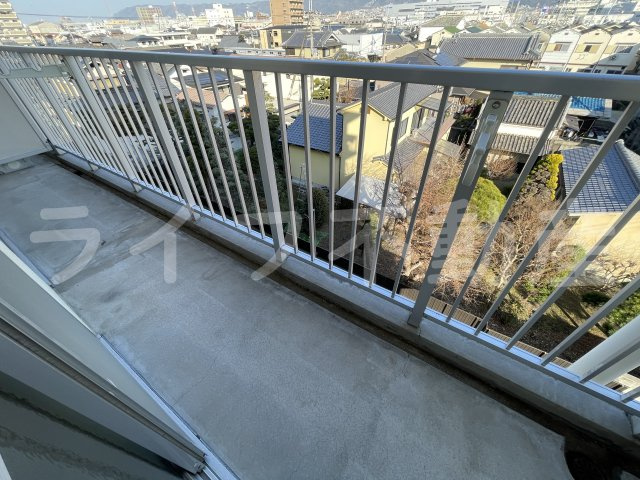 M’PLAZA菱江のバルコニー|開放的で明るい空間を演出してくれるバルコニーです
