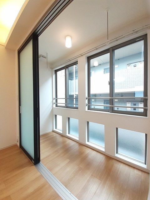 アルページュ町屋のバルコニー