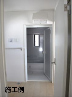 塩尻市広丘堅石　第4　新築戸建の脱衣所|施工例