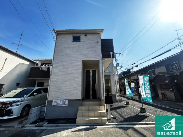 大阪市住之江区北島　第1期　新築一戸建ての外観|安心の10年保証！外観を美しく保ち、雨水で汚れを落とします！気になることがありましたら、お気軽にお問い合わせください！