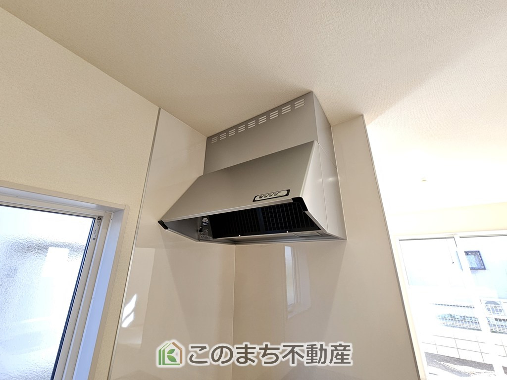 LiveleGarden.S栃木市大平町富田第15のキッチン|お料理の匂いもスッキリ♪シンプルデザインで掃除も簡単‼
