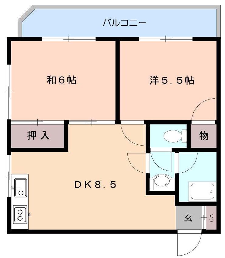 荏原食販ビルの間取り