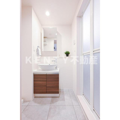 【洗面所】 | エスタート大井町フォレスト | 脱衣スペースもあります